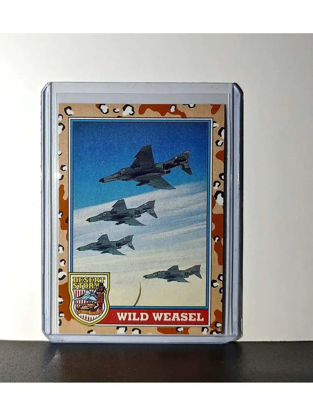 Wild Weasel 1991 Topps Desert Storm #113 Card